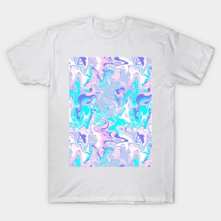 Magical Girl Marble - Digital Paint Spill T-Shirt